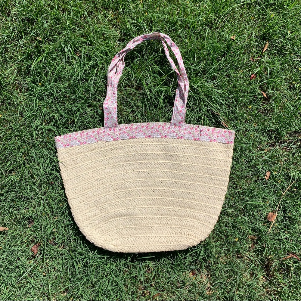 Straw Tote Bag